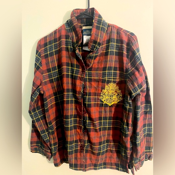 Pottery Barn Teens Harry Potter Gryffindor House Flannel Night Shirt - Picture 1 of 6